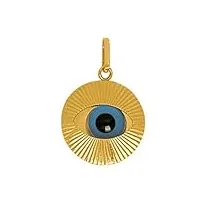 so chic bijoux © pendentif amulette protection mauvais oeil or jaune 750/000 (18 carats)