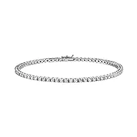 comete bracelet femme en or blanc et diamants brt-261
