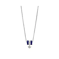 emporio armani - collier avec éléments en lapis-lazuli, bleu, pour femme, eg3570040