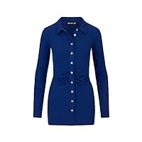 apart fashion blouse, bleu, 40 femme