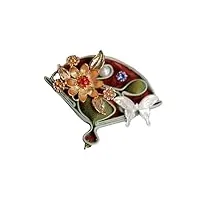broche de style chinois haut de gamme classique accessoires de décoration, alumide, grès