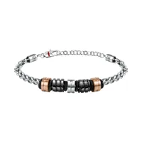 bracelet homme sector bijoux safr16 - acier argent