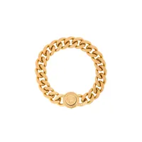 versace bracelet medusa en chaîne - or