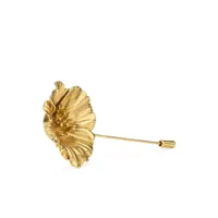 goossens broche poppy à design de fleur - or