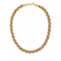 emanuele bicocchi collier à détail de nœud - or