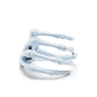 raf simons bracelet à design squelette - bleu