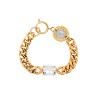 in gold we trust paris bracelet fin à ornements en cristal