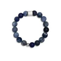 tateossian beaded sodalite bracelet - bleu