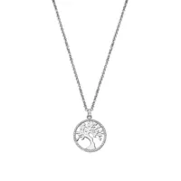 collier et pendentif lotus silver lp1778-1-1 femme