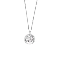 collier et pendentif lotus silver lp1890-1-1 femme
