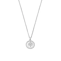 collier et pendentif lotus silver mystic lp1954-1-2 femme