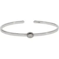 bracelet kosma stella jwbb00001-smoi - métal argenté & pierre de lune femme