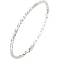 bracelet acier pour charms perles par sc crystal sb050