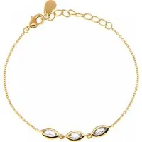 bracelet kosma kira bts05726-sbt - métal doré jaune et pierres semi-précieuses femme