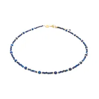 collier femme sloya paloma en pierres lapis-lazuli
