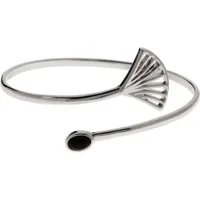 bracelet kosma arielle jwbb00016-argent - métal argenté & onyx noir femme